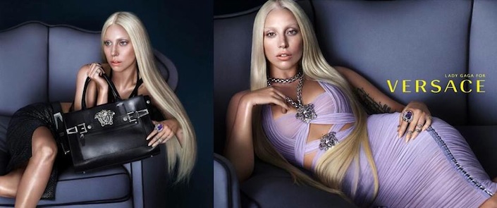 Lady Gaga Is The Face Of Versace Spring/Summer 2014 Campaign