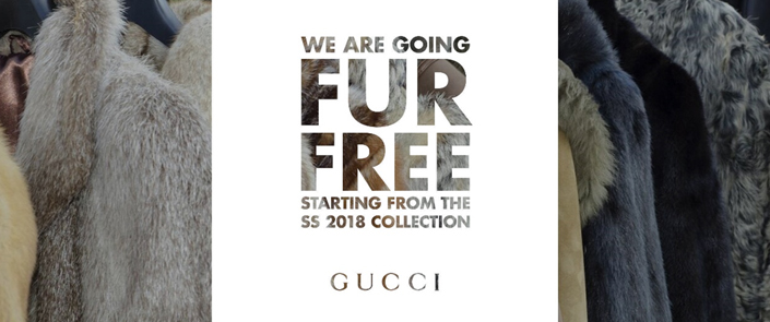 Gucci Pledges to Go Fur Free Starting 2018